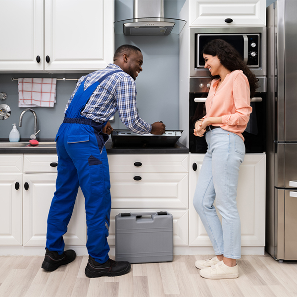 can you provide an estimate for cooktop repair before beginning any work in Minnie Kentucky